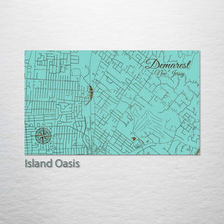 Demarest, New Jersey Street Map