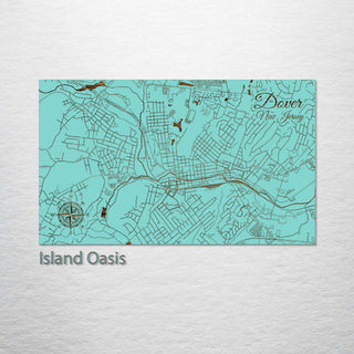 Dover, New Jersey Street Map