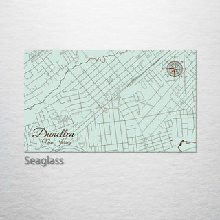 Dunellen, New Jersey Street Map
