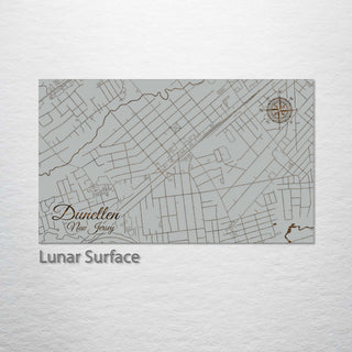 Dunellen, New Jersey Street Map
