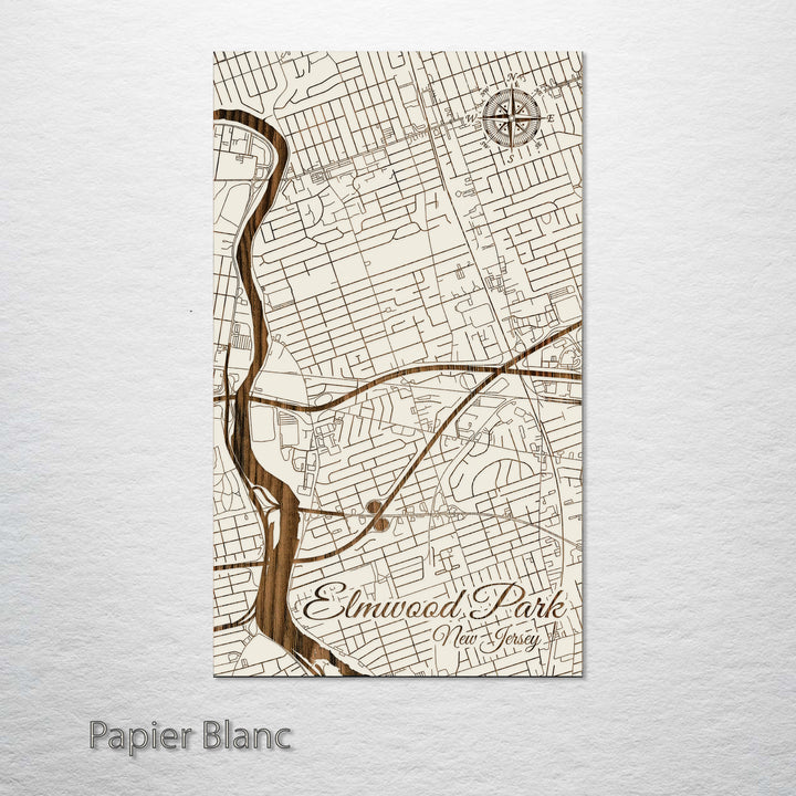 Elmwood Park, New Jersey Street Map