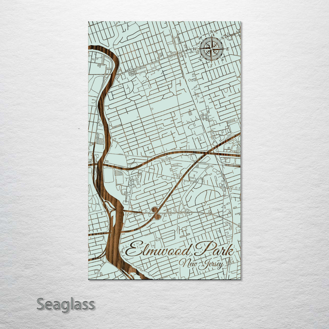 Elmwood Park, New Jersey Street Map