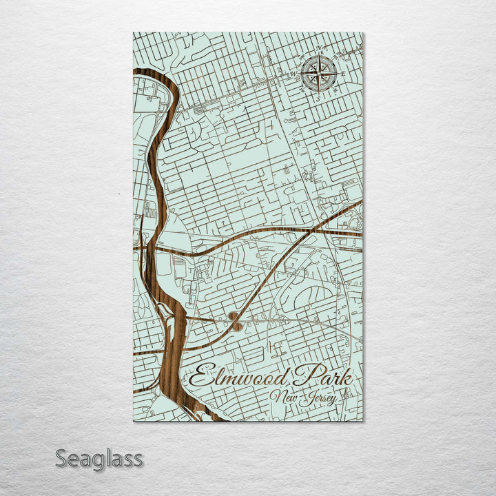 Elmwood Park, New Jersey Street Map