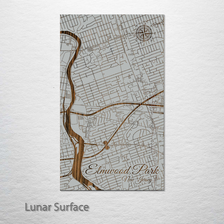 Elmwood Park, New Jersey Street Map