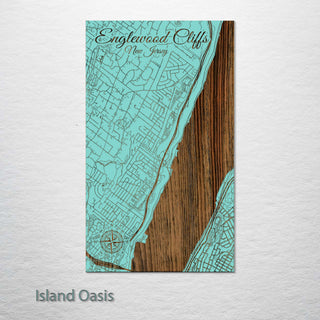 Englewood Cliffs, New Jersey Street Map