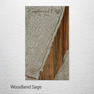Englewood Cliffs, New Jersey Street Map