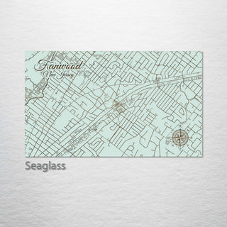 Fanwood, New Jersey Street Map