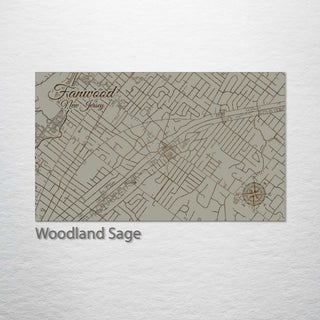 Fanwood, New Jersey Street Map