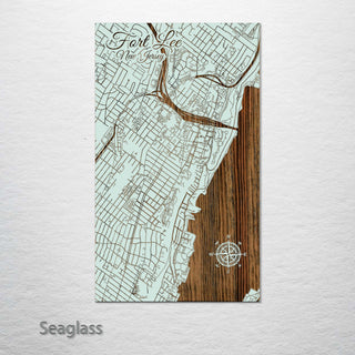 Fort Lee, New Jersey Street Map