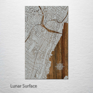 Fort Lee, New Jersey Street Map