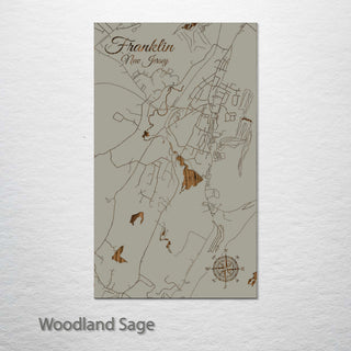 Franklin, New Jersey Street Map