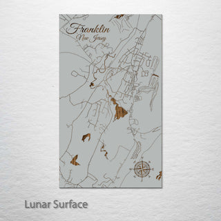 Franklin, New Jersey Street Map