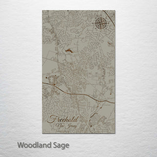 Freehold, New Jersey Street Map