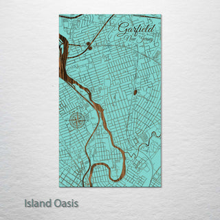 Garfield, New Jersey Street Map