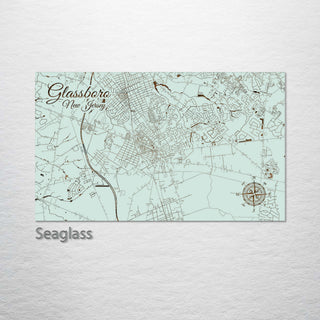 Glassboro, New Jersey Street Map