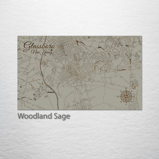 Glassboro, New Jersey Street Map