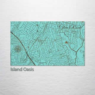 Glen Rock, New Jersey Street Map