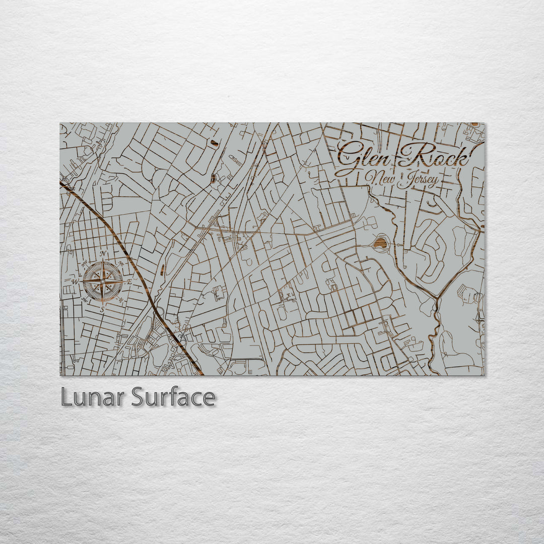 Glen Rock, New Jersey Street Map