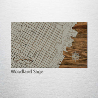 Guttenberg, New Jersey Street Map