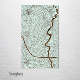 Hackensack, New Jersey Street Map