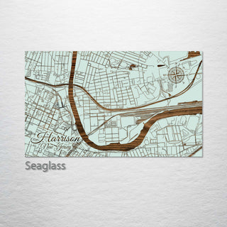 Harrison, New Jersey Street Map