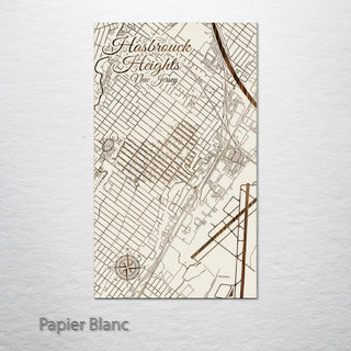 Hasbrouck Heights, New Jersey Street Map