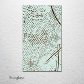 Hasbrouck Heights, New Jersey Street Map