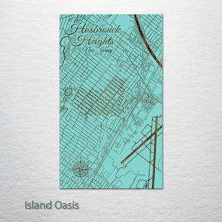 Hasbrouck Heights, New Jersey Street Map