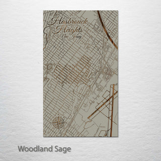 Hasbrouck Heights, New Jersey Street Map