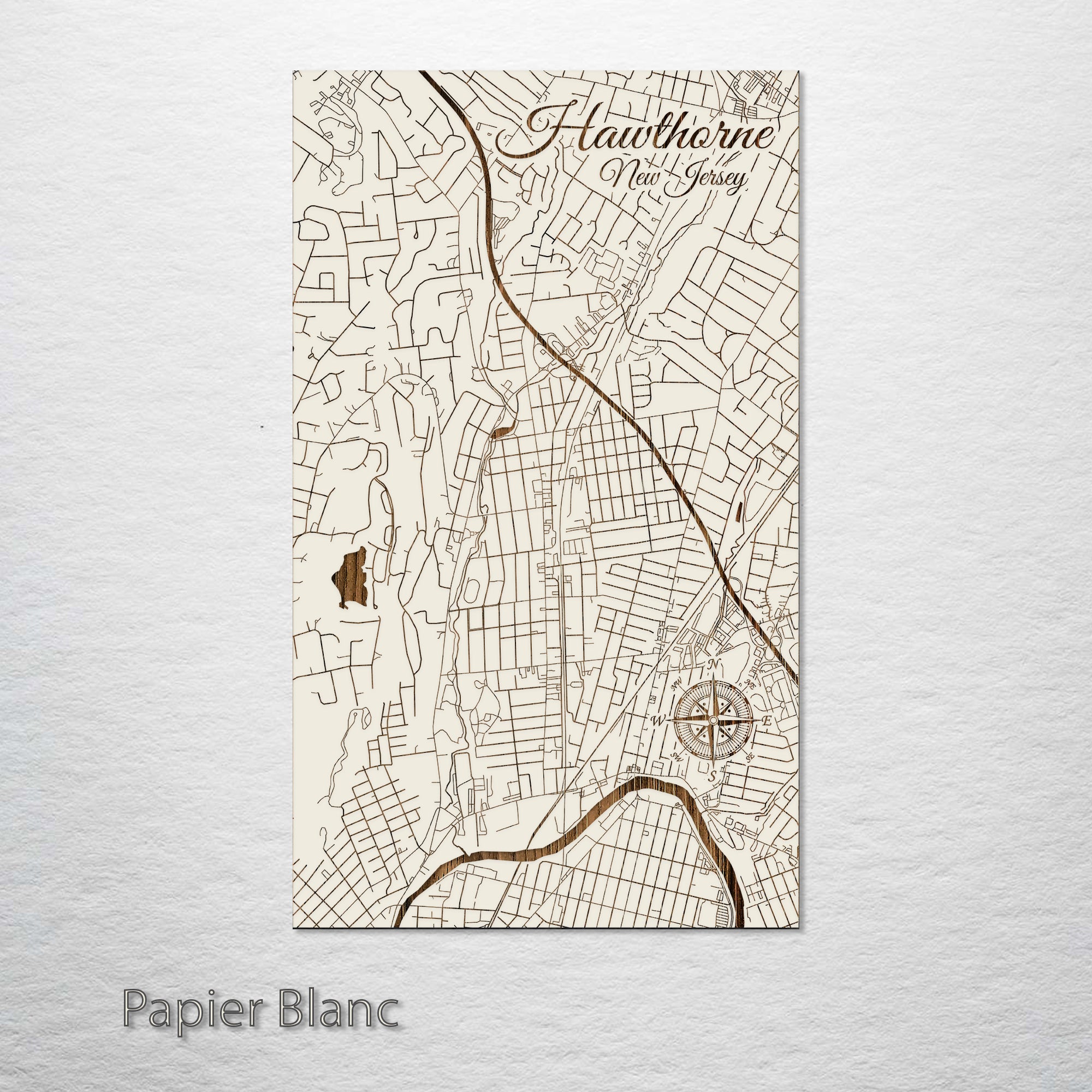 Hawthorne New Jersey Street Map NJ141 Hawthorne NJ 0000 