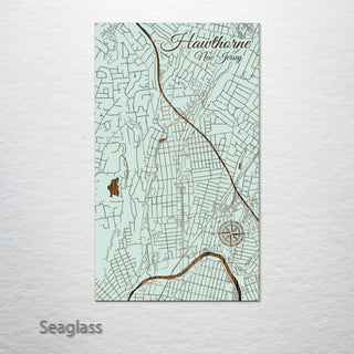 Hawthorne, New Jersey Street Map