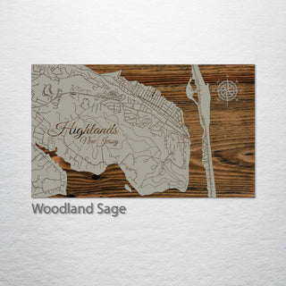 Highlands, New Jersey Street Map
