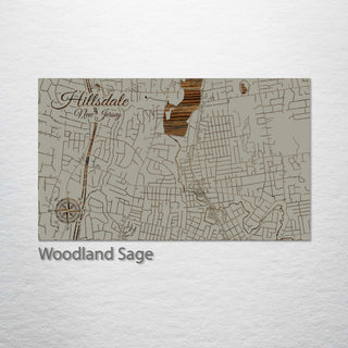 Hillsdale, New Jersey Street Map