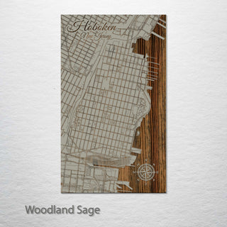 Hoboken, New Jersey Street Map