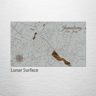 Jamesburg, New Jersey Street Map