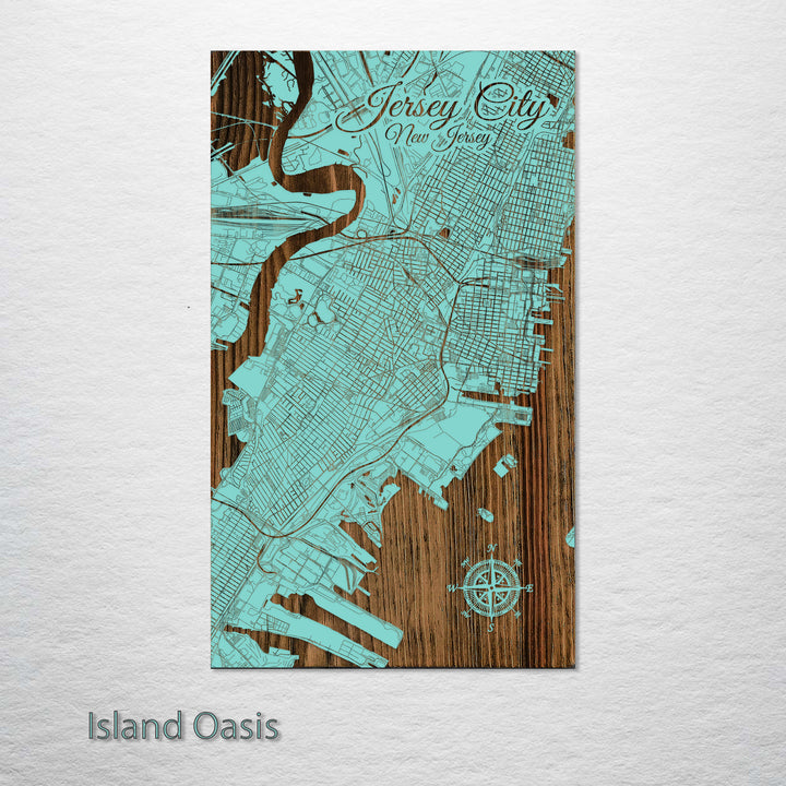 Jersey City, New Jersey Street Map