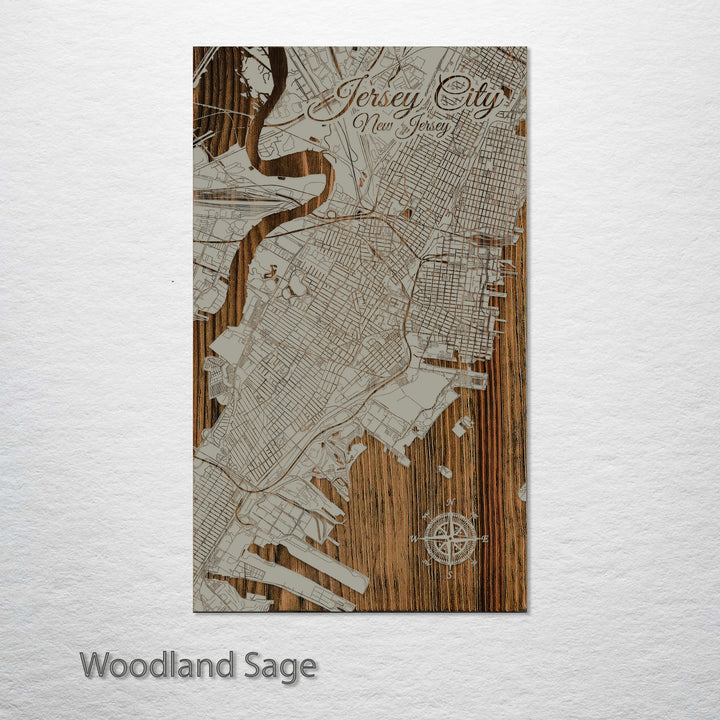 Jersey City, New Jersey Street Map