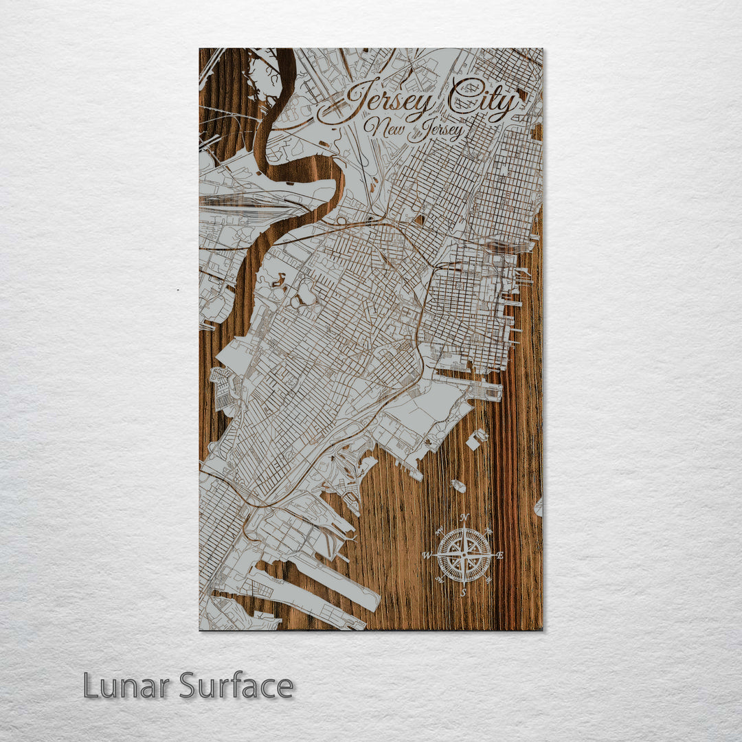 Jersey City, New Jersey Street Map