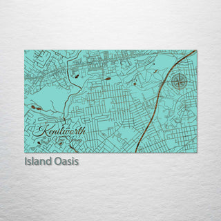 Kenilworth, New Jersey Street Map