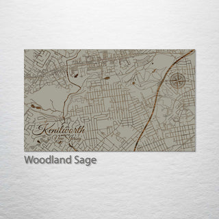 Kenilworth, New Jersey Street Map