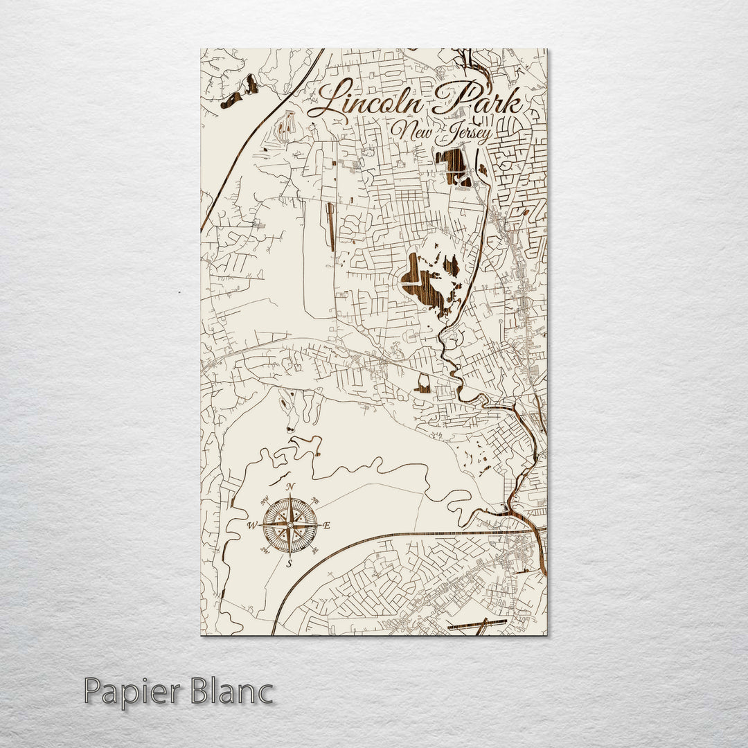 Lincoln Park, New Jersey Street Map