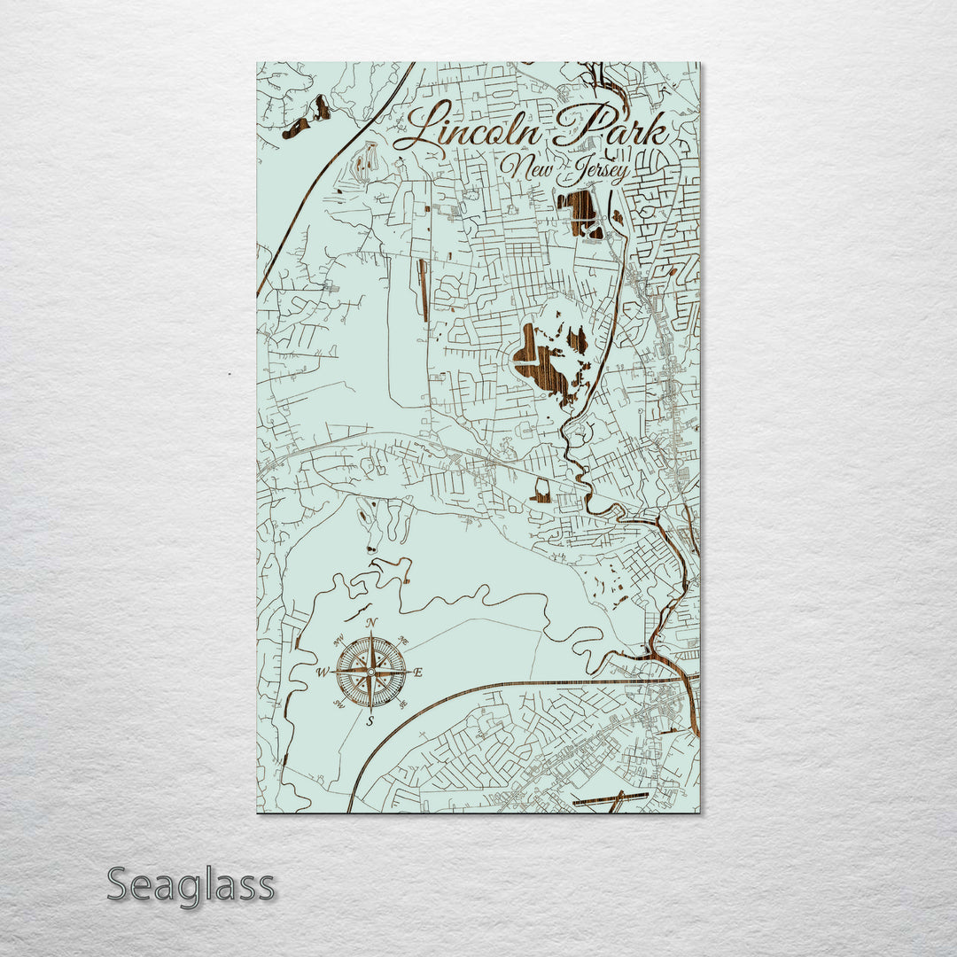 Lincoln Park, New Jersey Street Map