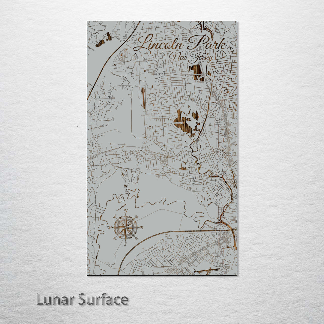 Lincoln Park, New Jersey Street Map