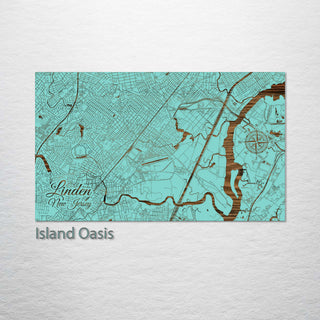 Linden, New Jersey Street Map
