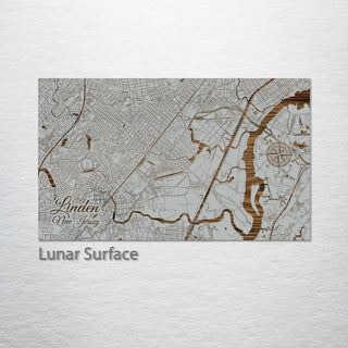 Linden, New Jersey Street Map