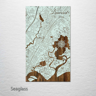 Linwood, New Jersey Street Map
