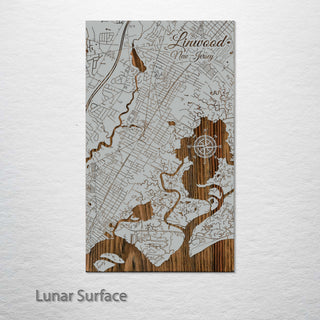 Linwood, New Jersey Street Map