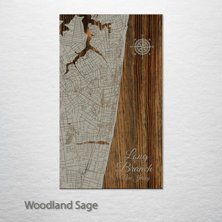 Long Branch, New Jersey Street Map