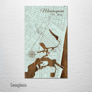 Manasquan, New Jersey Street Map