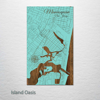 Manasquan, New Jersey Street Map